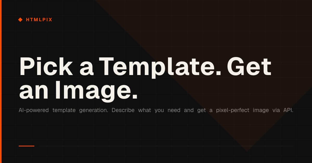 Architect grid OG image rendered by HTMLPix API